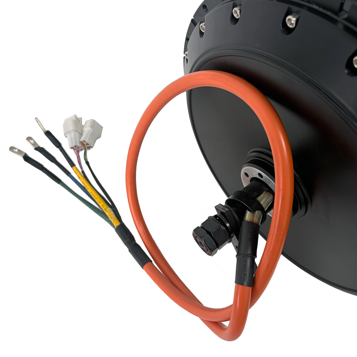 QS273 170-175mm Dropout 40H 48V-72V 8000W 16*12mm Axle E-bike Hub Motor NBPower