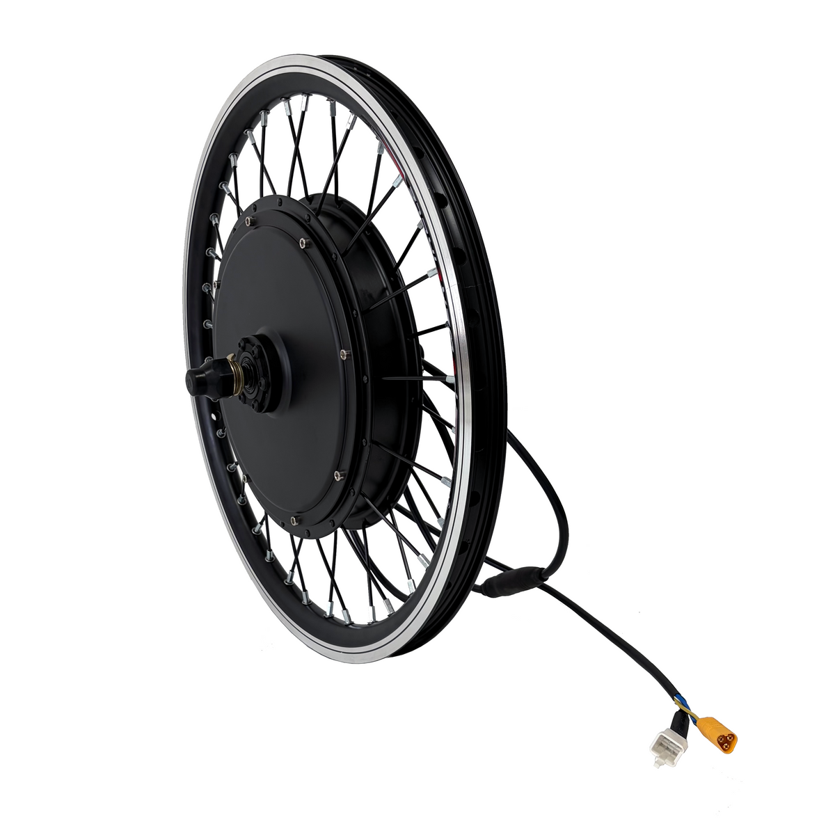 NBPower 20inch/24inch/26inch/27.5inch/29inch 135mm Front Dropout 2000W V-brake Motorwheel With 45A Dual Mode Controller,UKC1/UKC1+ Color Display,Half Twist Throttle Convention Kit For E-bike NBPower